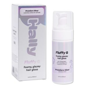 Hally Fluffy G Premier Clear hair gloss 1 fl oz